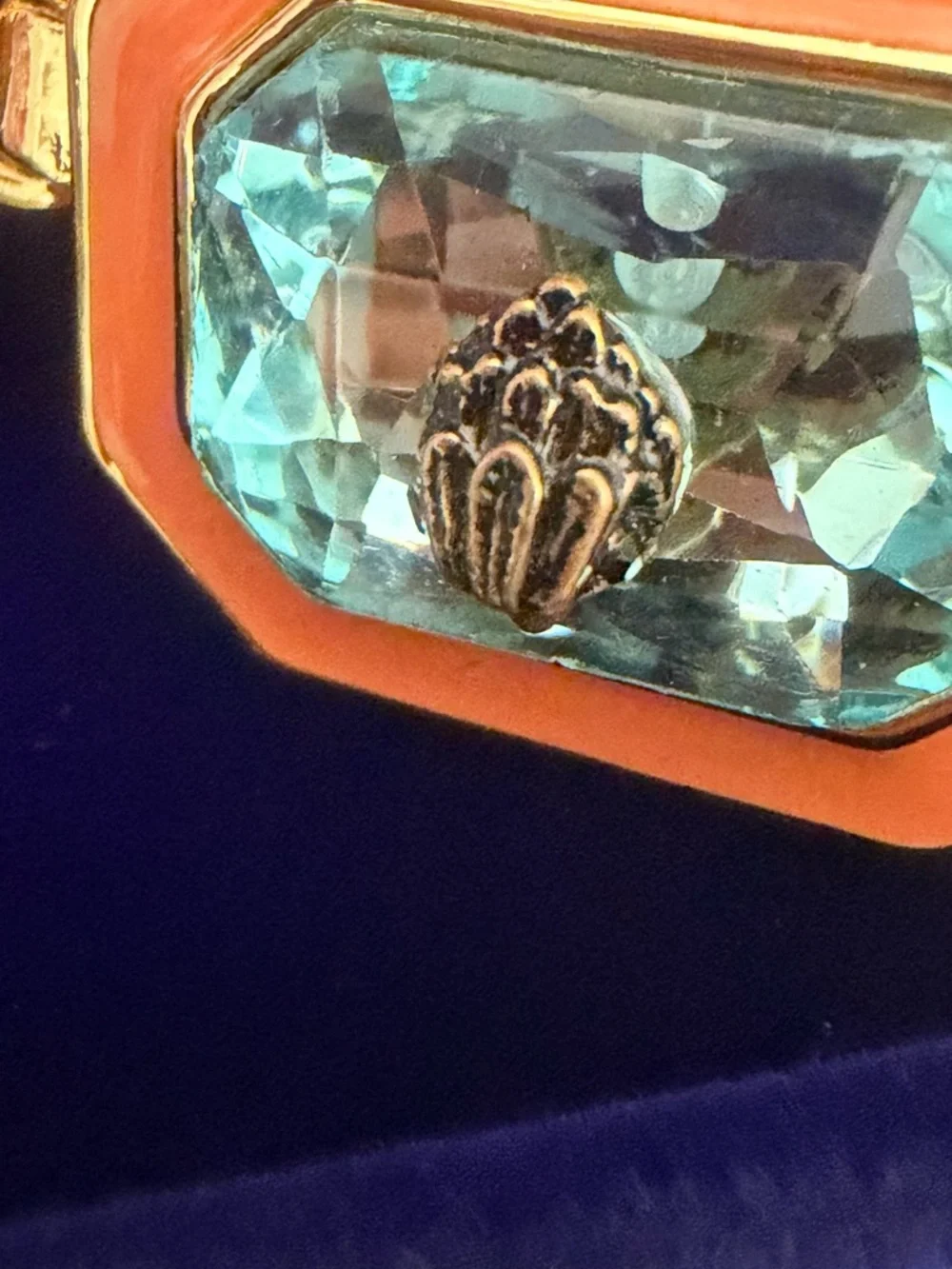 Kurt Geiger Multicolor Gemstone Statement Necklace. New ☀️ Luxurious Box Free ☀️ - Picture 15 of 17